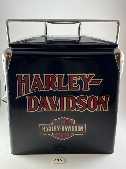 HARLEY DAVIDSON BLACK COOLER