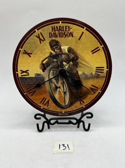 Harley Davidson Standing Clock