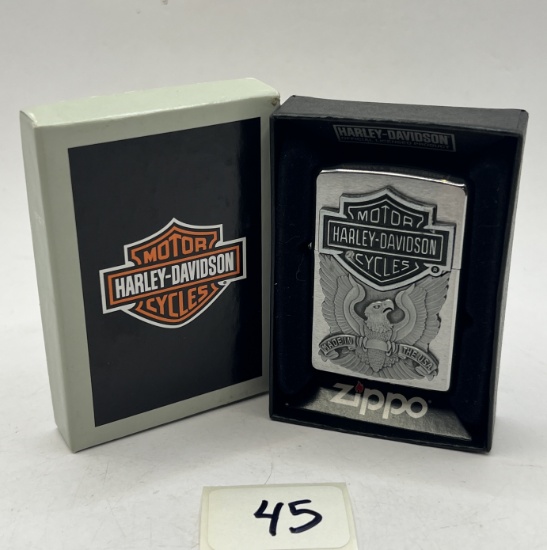 Engraved Harley-Davidson Zippo Lighter