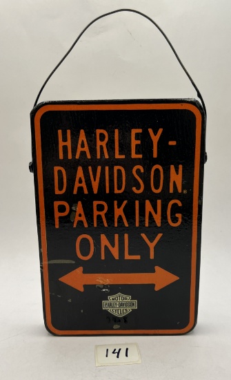 Harley Davidson Parking sign