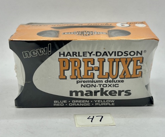 HARLEY DAVIDSON PRE-LUXE PREMIUM DELUXE NON-TOXIC MARKERS