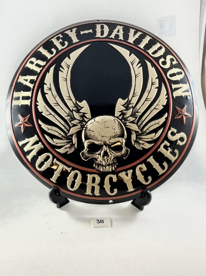 Harley Davidson Decorative Metal Wall Sign