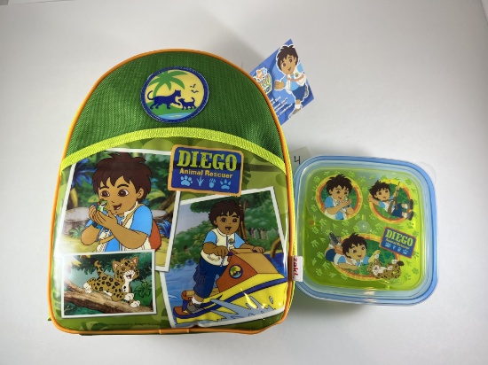 Diego Lunch container and lunch bag