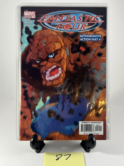 Fantastic Four Authoritative Action Part 4 Comic Book Like New Marvel 506