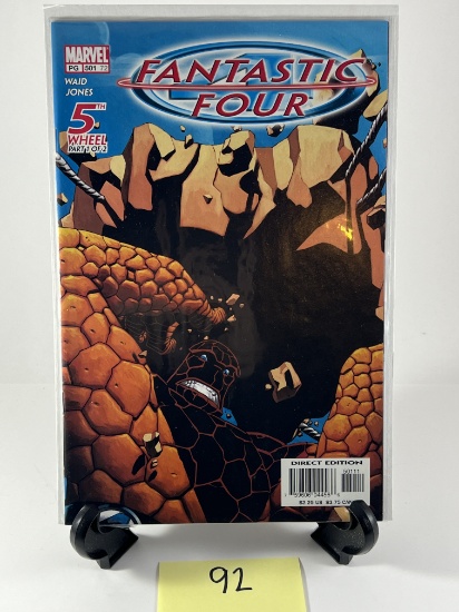 Fantastic Four 5th Wheel Part 1 Marvel PG 501 72 Comic Book Like New