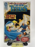 The New Titans #83 Death Be Not Proud Comic Used DC Comics