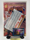 Ultraverse Mantra #1 Comic Book with Wild Card Promo like-new Malibu Comics