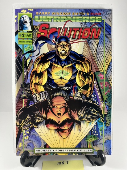 The Solution #2  Ultraverse Barry Windsor-Smith's Rune Hudnall Robertson Miller