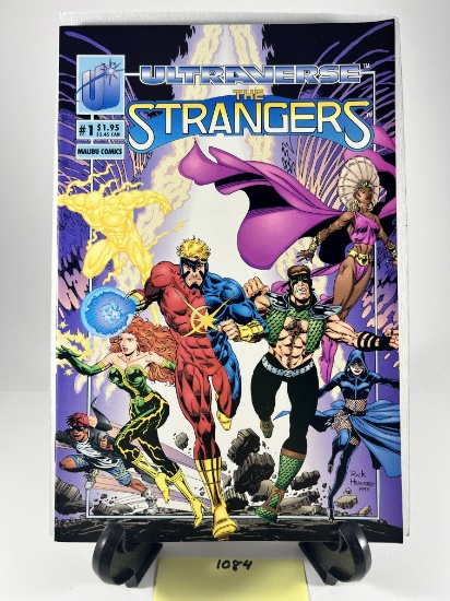 Ultraverse The Strangers Comic Issue No. 1 -  Malibu Comics