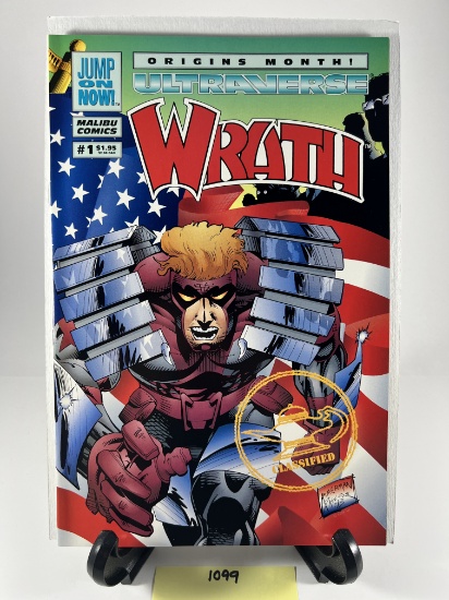 Wrath #1 Ultraverse Origins Month  Malibu Comics