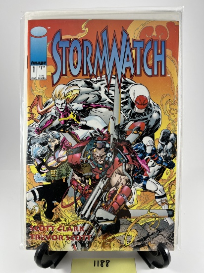 Stormwatch Issue 1  Image Comics March 1993 Scott Clark Trevor Scott