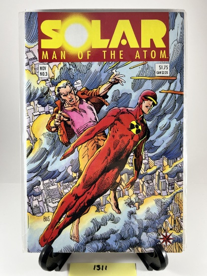 Solar Man of the Atom No. 3 Comic Book  Valiant Comics 1991