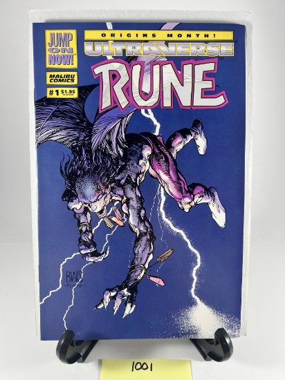 Rune #1  Malibu Comics Ultraverse BWS