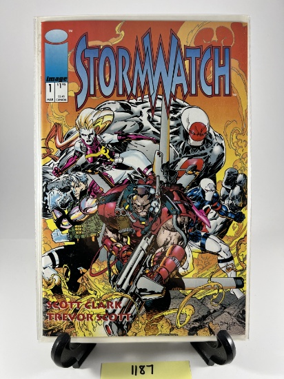 StormWatch Issue 1  Image Comics Scott Clark Trevor Scott