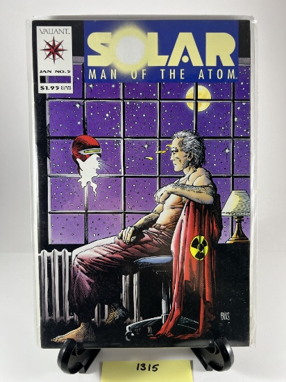 Solar Man of the Atom No 5  Valiant