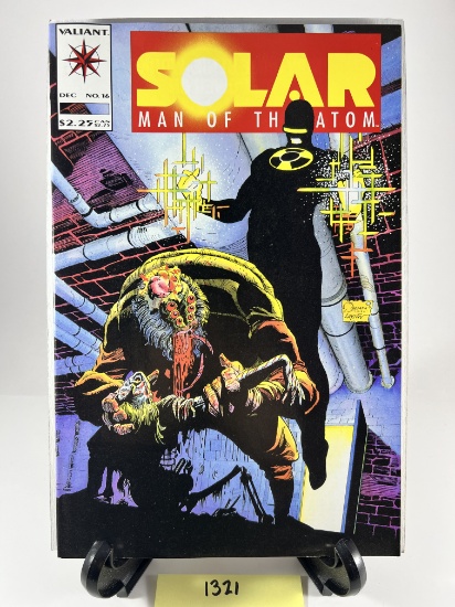 Solar Man of the Atom Comic Book No 16  Valiant
