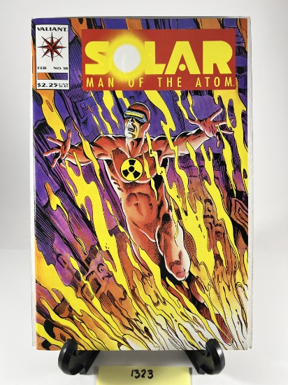 Solar Man of The Atom Comic Book No. 18  Valiant Comics