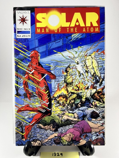 Solar Man of the Atom #9 Comic Book  Valiant