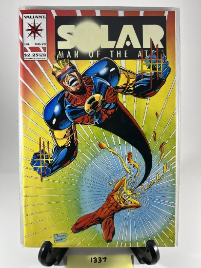Solar Man of the Atom Comic Issue No 27  Valiant