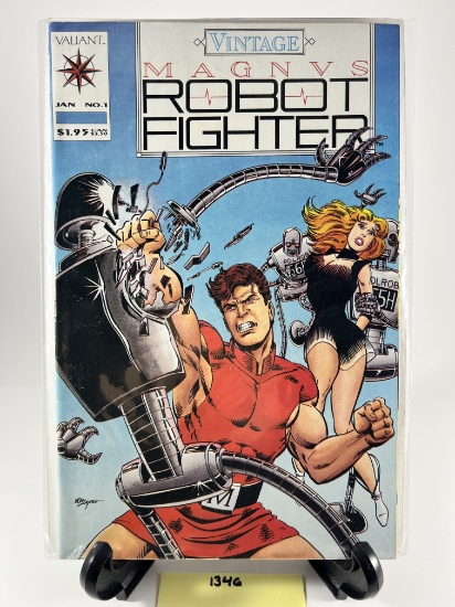 Vintage Valiant Magnus Robot Fighter Comic Jan No. 1