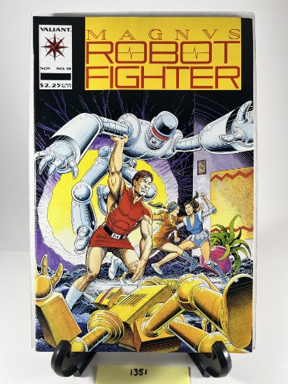 Magnus Robot Fighter Comic Book Issue No 18 Valiant