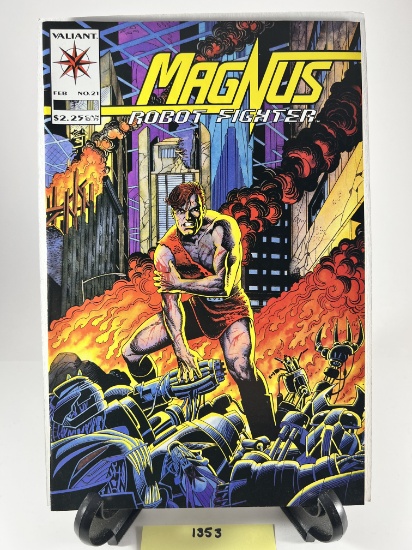 Magnus Robot Fighter Comic No 21  Valiant