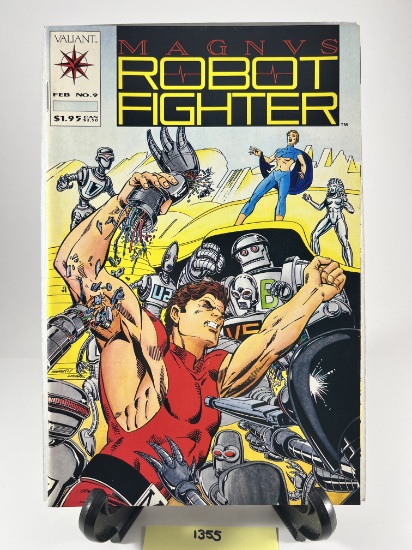 Magnus Robot Fighter #9 Comic Book  Valiant February 1992