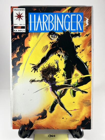 Harbinger Comic Issue #12  Valiant Comics December 1992