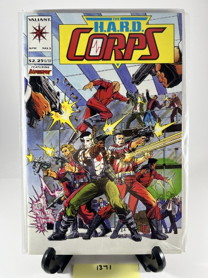 H.A.R.D. Corps No. 3 Comic. Like . Valiant. April Issue Featuring Bloodshot