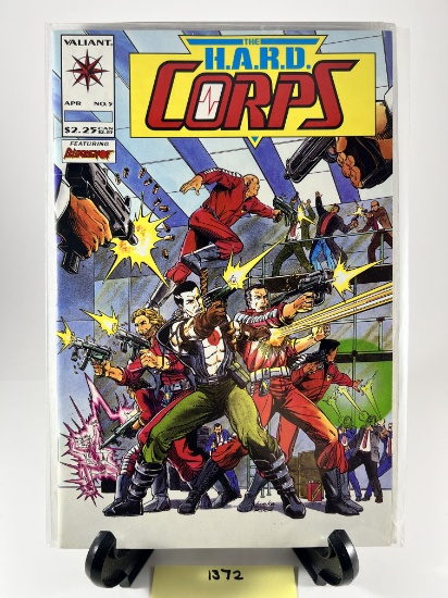 H.A.R.D. Corps comic book Issue No. 5 published by Valiant Comics in April 1993