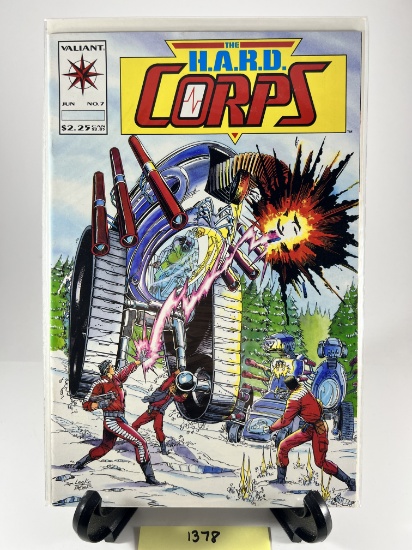 Comic Book  Valiant The H.A.R.D Corps Issue No 7 June