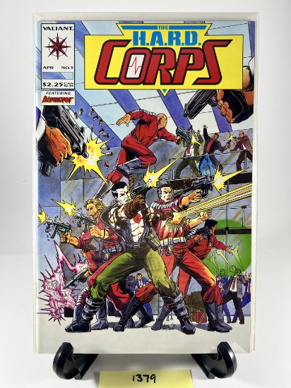 The H.A.R.D. Corps Comic Issue No 5 April Featuring Bloodshot Valiant