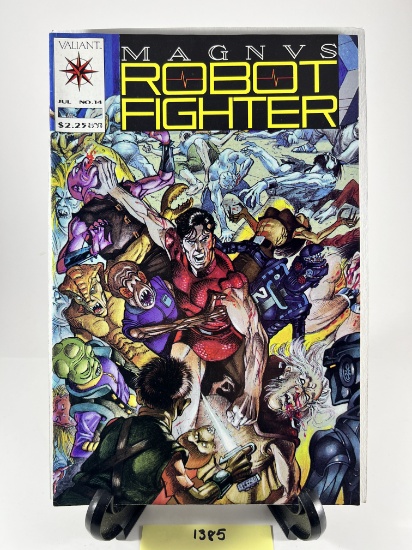 Magnus Robot Fighter No 14 Comic  Valiant