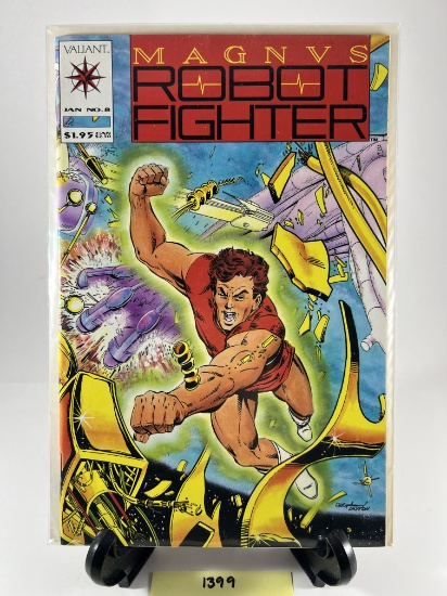 Magnus Robot Fighter Comic  Valiant Issue No. 8