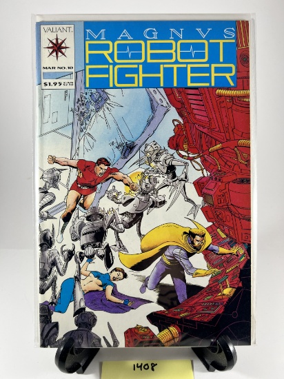 **Valiant Magnus Robot Fighter comic book Issue #10