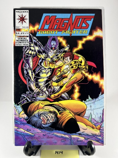 Magnus Robot Fighter Comic #28  Valiant