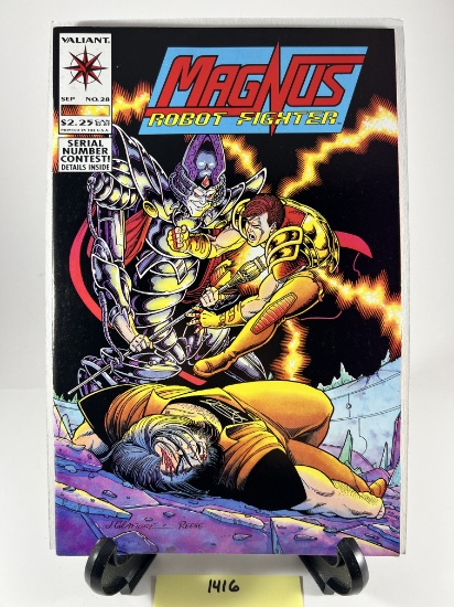 Magnus Robot Fighter Comic Issue No. 28 Valiant Sept 1993