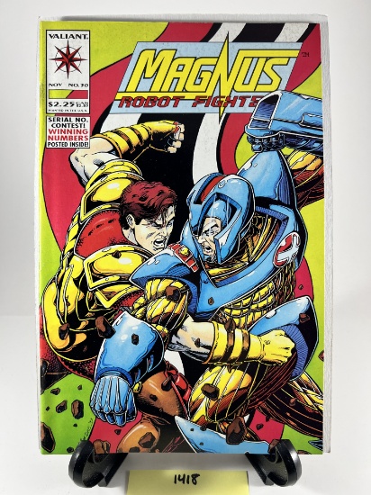 Magnus Robot Fighter No. 30 Comic Book  Valiant