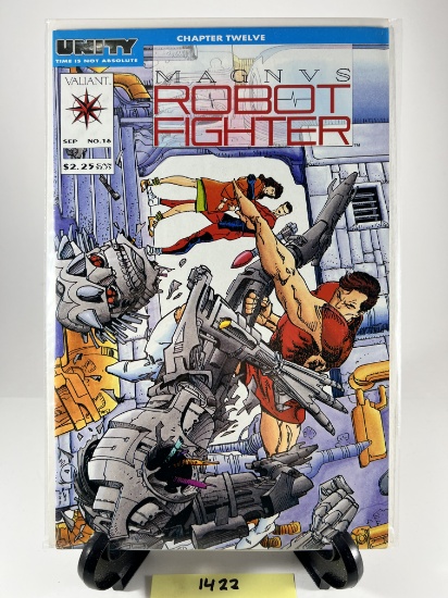 Magnus Robot Fighter No 16 Comic  Valiant September 1992