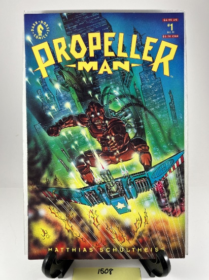 Propeller Man Comic Book Issue #1  Dark Horse Comics