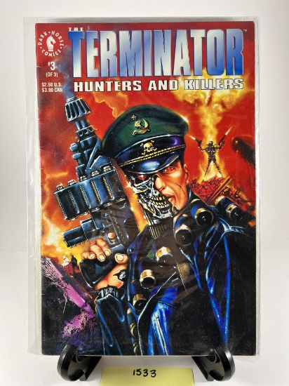 The Terminator Hunters and Killers #3 of 3  Dark Horse Comics