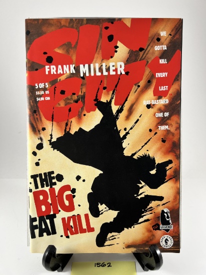 Sin City: The Big Fat Kill Issue 5 of 5  Dark Horse Comics by Frank Miller