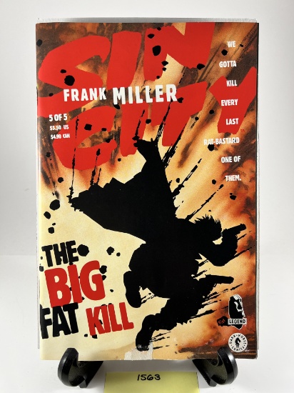 Sin City The Big Fat Kill 5 of 5  by Frank Miller Dark Horse Comics