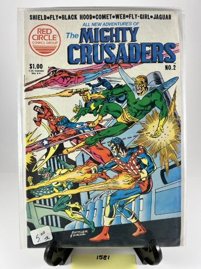 The Mighty Crusaders No. 2  Red Circle Comics Group