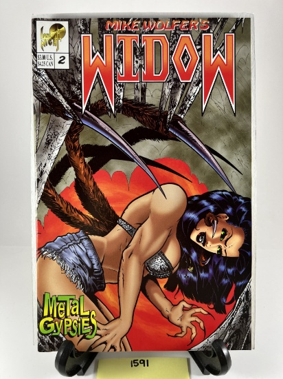 Mike Wolfer's Widow Issue #2  London Night Metal Gypsies