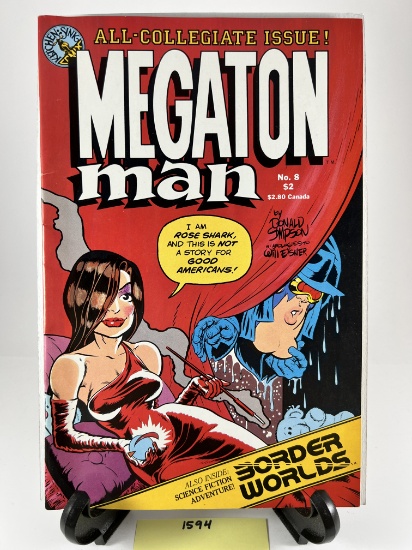 Megaton Man No.8  by Donald Simpson