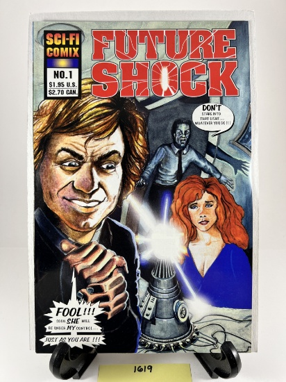 Future Shock comic book issue No 1 presented by Sci-Fi Comix