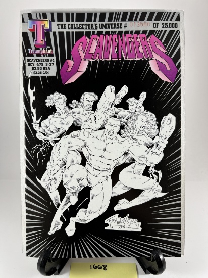 Scavengers #1 Publisher: Triumphant Comics