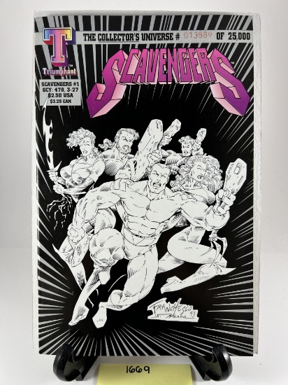 Scavengers #1 Publisher: Triumphant Comics