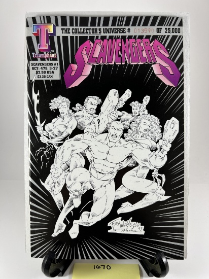 Scavengers #1 Publisher: Triumphant Comics